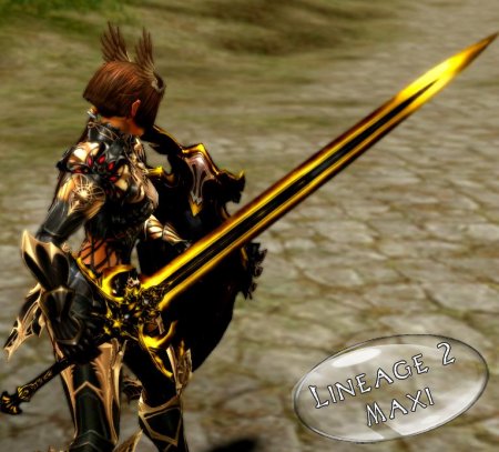 Модель оружия для LineAge 2 Blend Sword