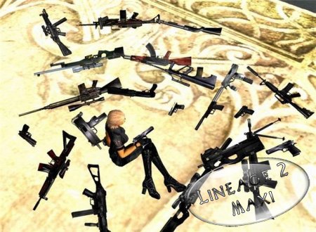 Модели оружий для LineAge 2 Counter Strike weapons