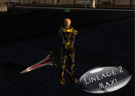 All Black Gold Vesper weapon для Interlude
