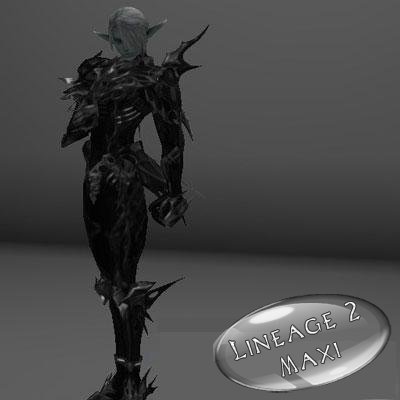 [Freya] Black Saints Armor