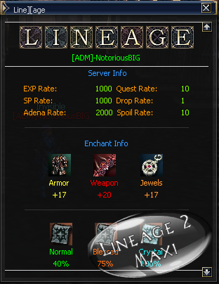    Welcome  Lineage 2
